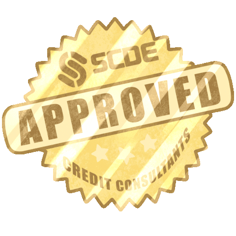 SCDE Credit Sticker