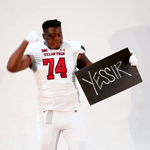 Larry Moore GIF by Texas Tech Football