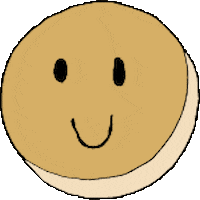 Moon Sticker by Soaked In Luxury