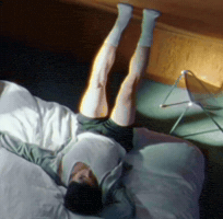 Laying Calvin Klein GIF