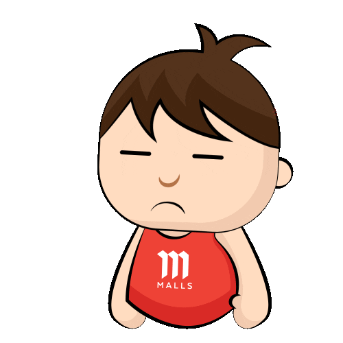 M Malls Sticker