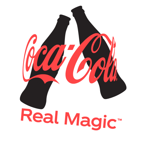 Coke Real Magic Sticker by Coca-Cola Europe