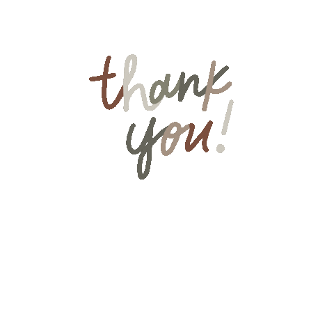 Thank You Sticker