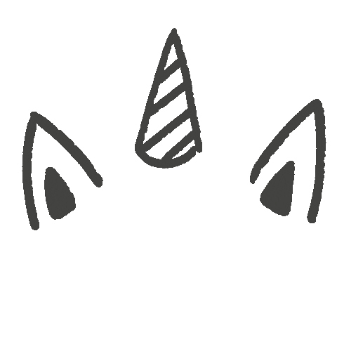 Face Unicorn Sticker