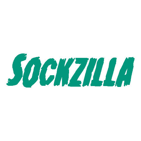 Sockzilla Sticker