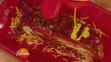 Hot Dog GIF by Rachael Ray Show