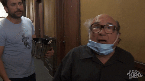 Always Sunny Mask GIF by It's Always Sunny in Philadelphia - Find & Share on GIPHY