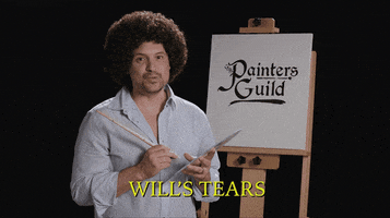 bob ross painting GIF by Alpha