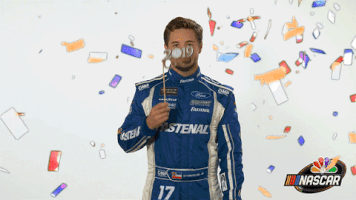 confetti stenhouse GIF by NASCAR on NBC