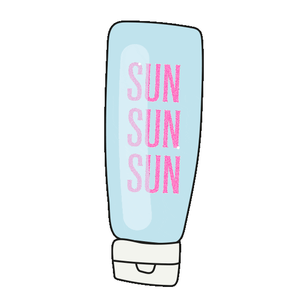 Sunscreen Sticker by Gisou by Negin Mirsalehi for iOS & Android GIPHY