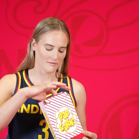 Womens Basketball Popcorn GIF