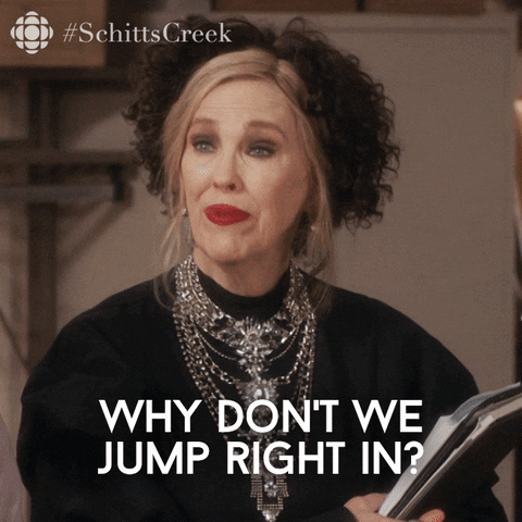 Get Going Schitts Creek GIF by CBC - Find & Share on GIPHY