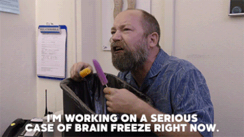 thosewhocant brain freeze GIF by truTV’s Those Who Can’t