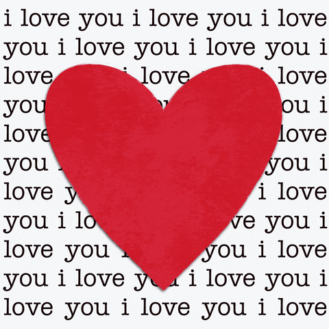 I Love You Heart GIF by Kelley Bren Burke