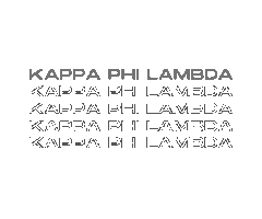 Kappa Phi Lambda Sorority Sticker