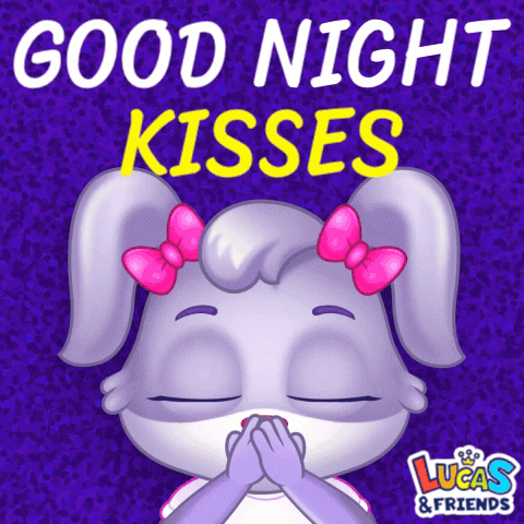 Good Night GIF by Lucas and Friends by RV AppStudios