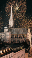 New Year Fireworks GIF by ViennaTouristboard