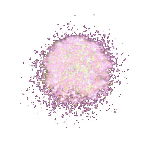 glitter exploding