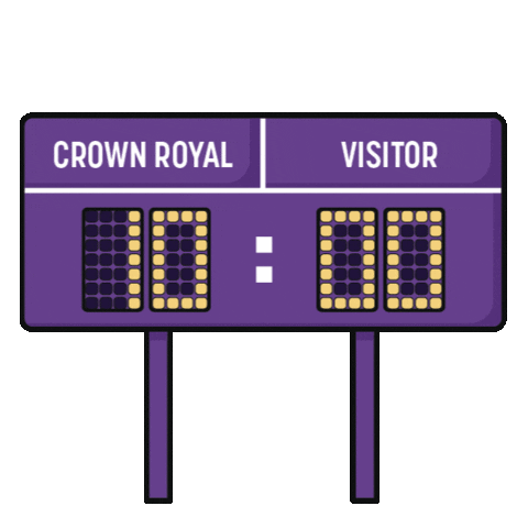 Game Day Football Sticker by Crown Royal