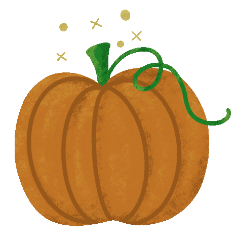 Fall Orange Sticker