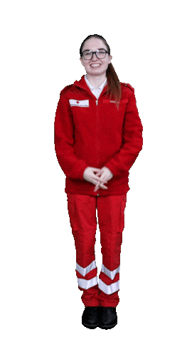 Gebärdensprache Roteskreuz Sticker by Österreichisches Rotes Kreuz