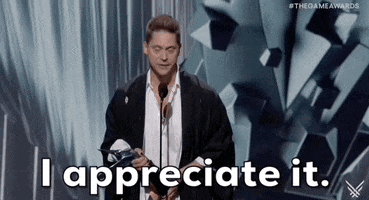 I Appreciate It GIF by The Game Awards