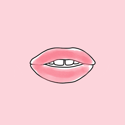 Lip Biting Tumblr Gif