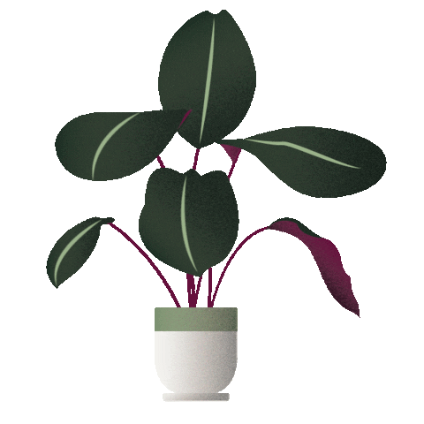 Greenplant Sticker by zerlinadesigns
