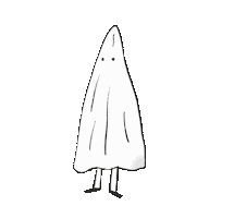 Ghost Sticker by Teaspoon studio