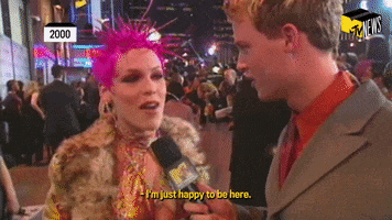 Happy Pink GIF by MTV NEWS