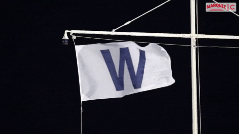 Fly The W Flag GIF - Cubs Fly The W Cubs Win - Discover & Share GIFs