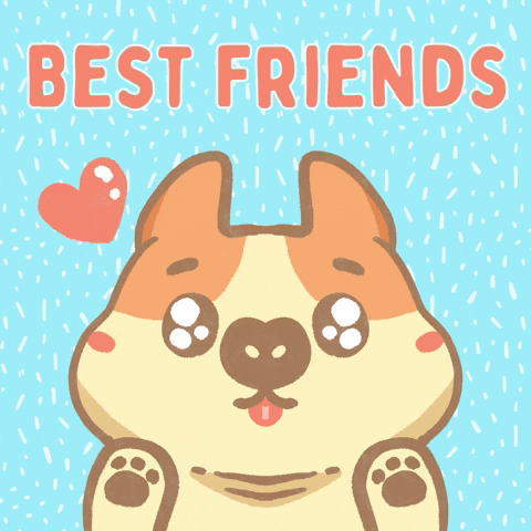 Best Friends Dog GIF