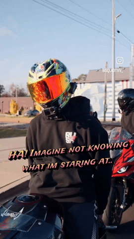 Ha Imagine Not Knowing What Im Staring At GIF