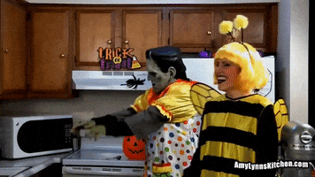 Halloween Monster GIF by Amy Lynn's Kitchen