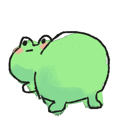 Frog Sticker