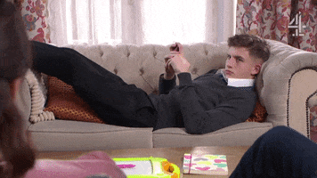 Guilty Pleasure Smile GIF by Hollyoaks