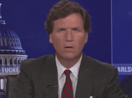 Confused Tucker Carlson GIF by GIPHY News