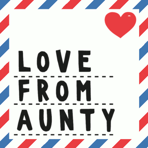 Love From Aunty GIF