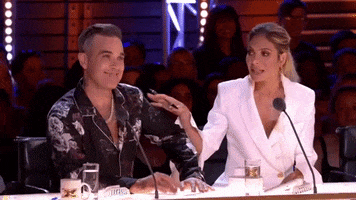 xfactorglobal reaction wtf weird surprised GIF