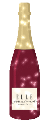Champagne Esa2019 Sticker by ELLE Danmark