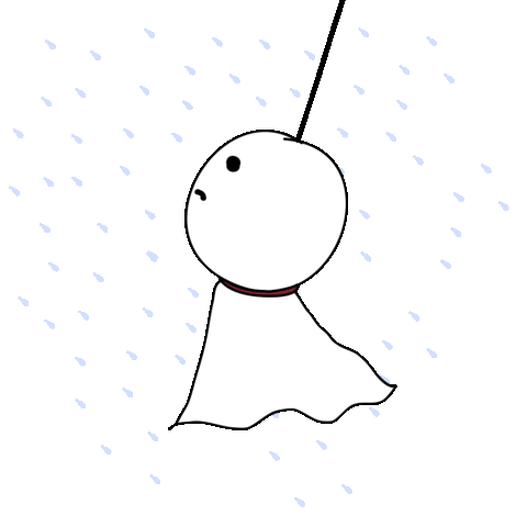 Rain 下雨 Sticker