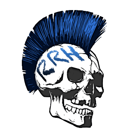 Rrg Sticker by Rock And Roll Hair