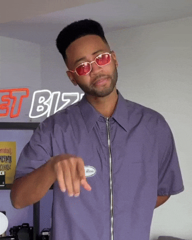 Pointing Yes GIF