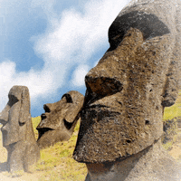 Moai GIF by TRT