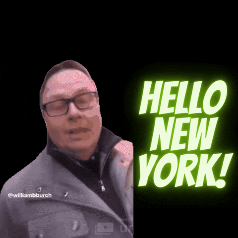 New York Hello GIF by burch&burch