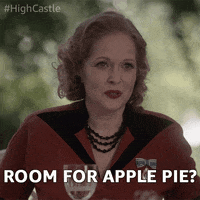 Amazon Prime Video Pie Day GIF by The Man in the High Castle
