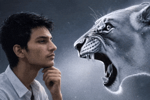 Lion Amaan GIF
