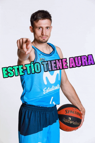 Baloncesto Aura GIF by Movistar Estudiantes