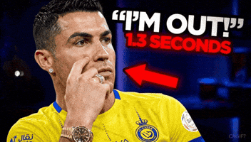 Im Out Cristiano Ronaldo GIF