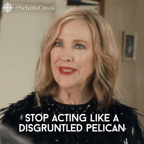 Angry Schitts Creek GIF by CBC - Find & Share on GIPHY